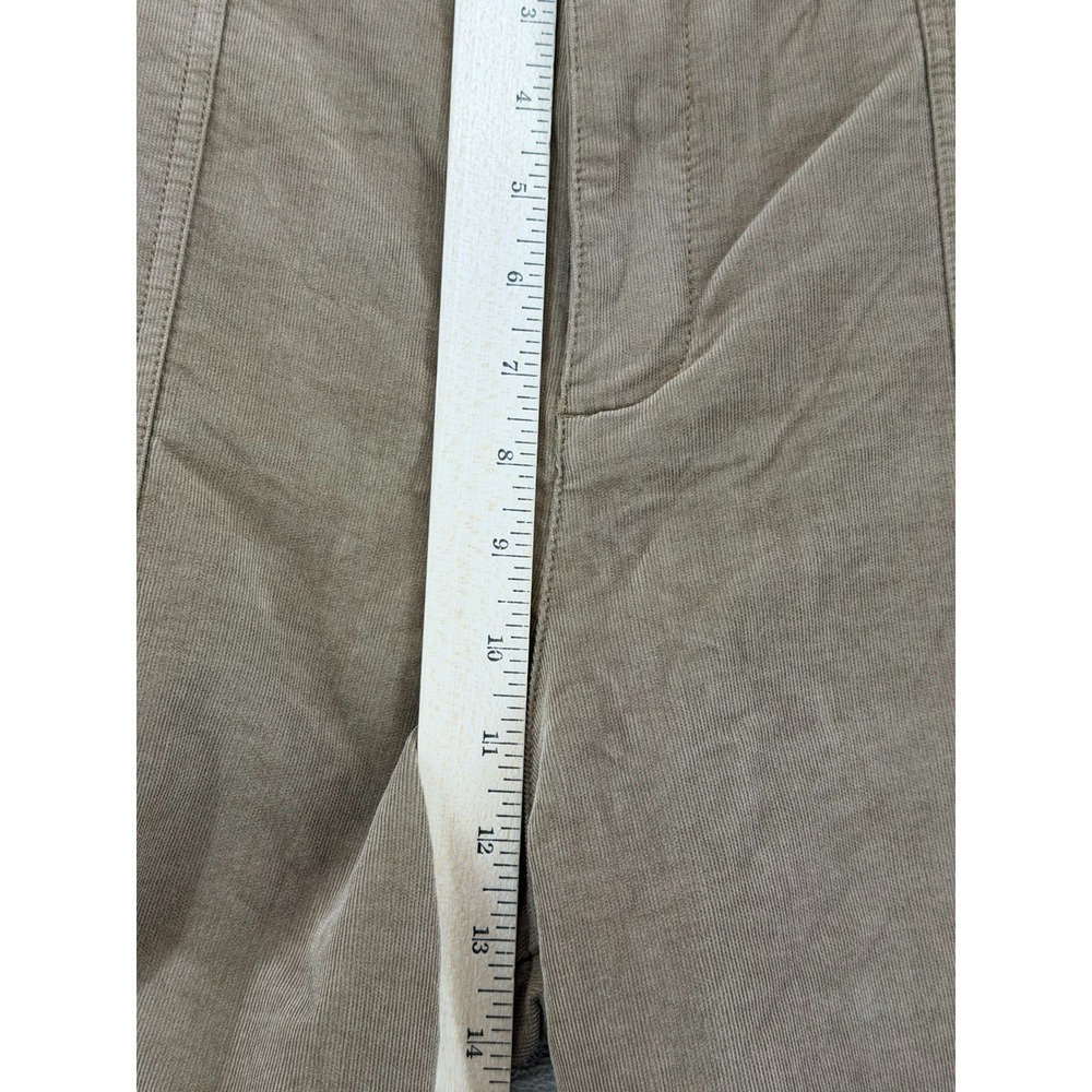 KUT From The Kloth Women Sienna Wide‎ Leg Corduroy Pants Khaki Size 16 - Picture 5 of 14